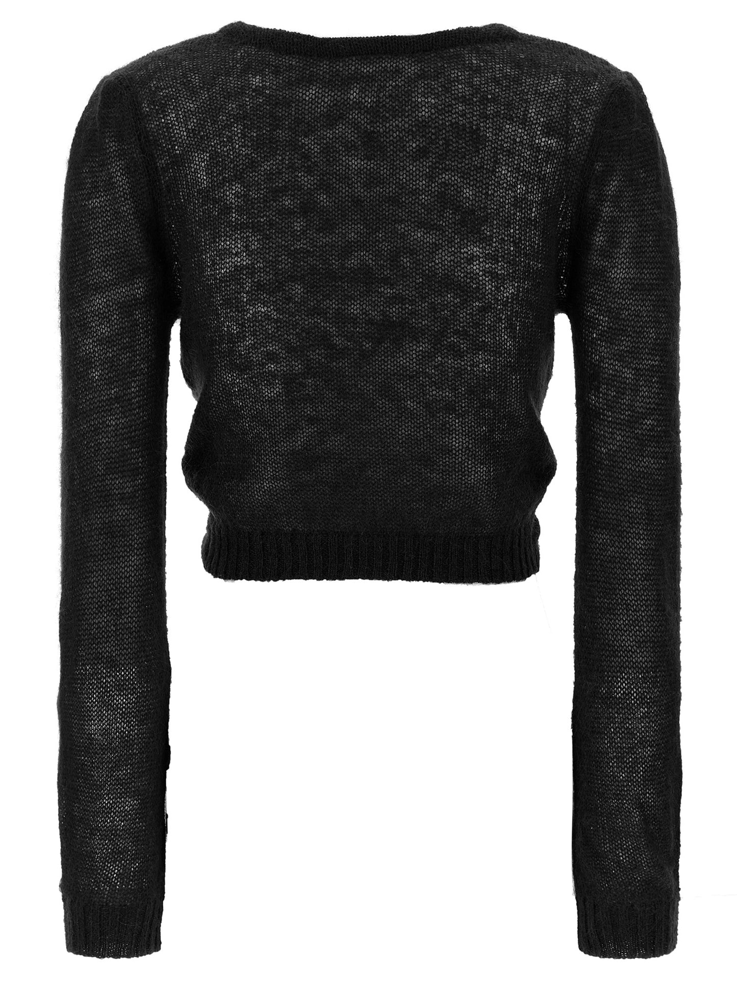 Crossed mesh Sweater, cardigans