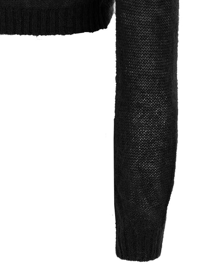 Crossed mesh Sweater, cardigans