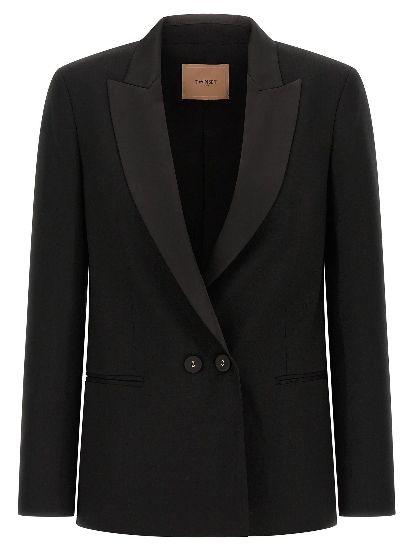 Satin lapel blazer Blazer, suits