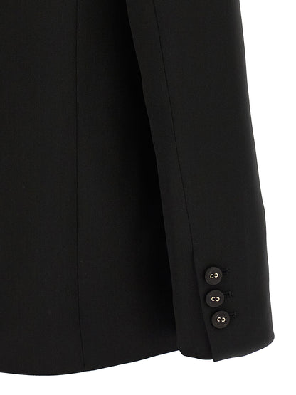 Satin lapel blazer Blazer, suits