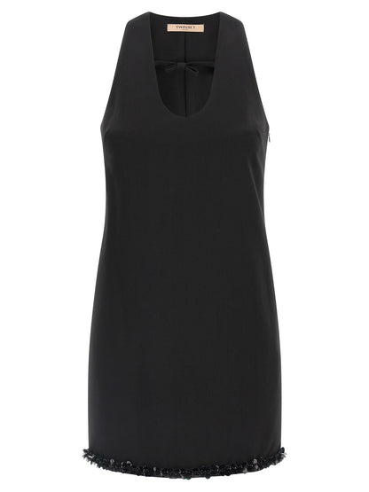 Sequin bow dress Dresses