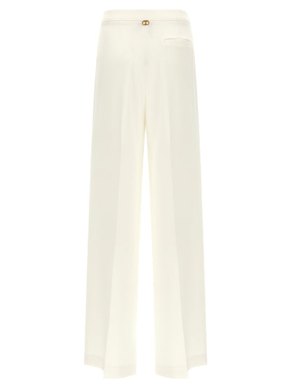 Crêpe pants Pants