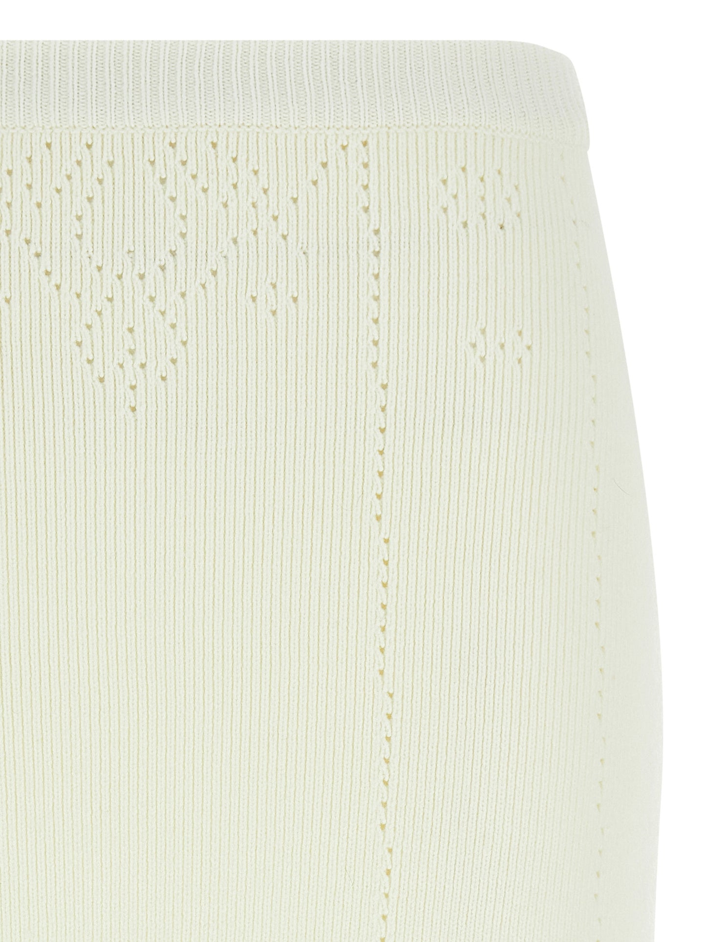 Cut-out intarsia skirt Skirts