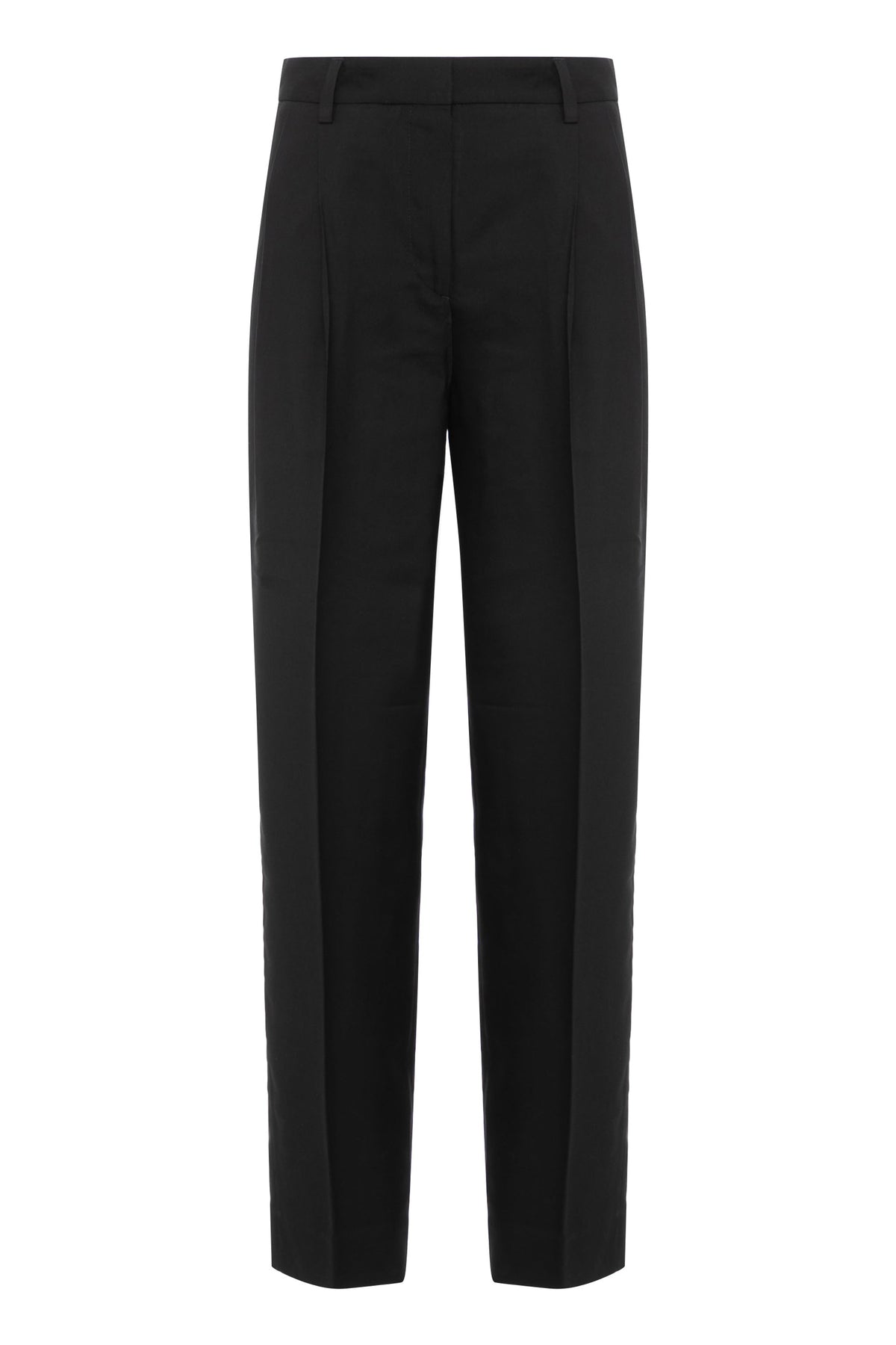 Totême Classic black high-waisted pants