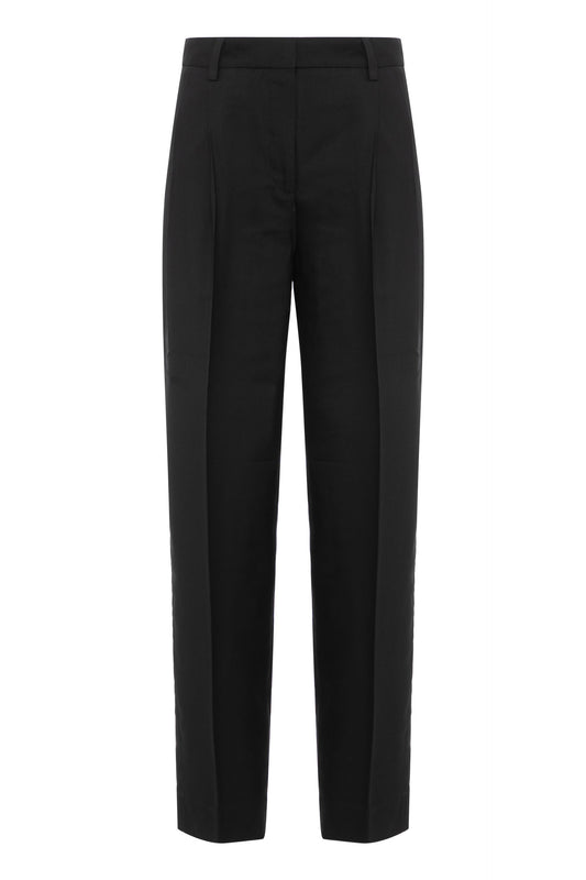 Totême Classic black high-waisted pants