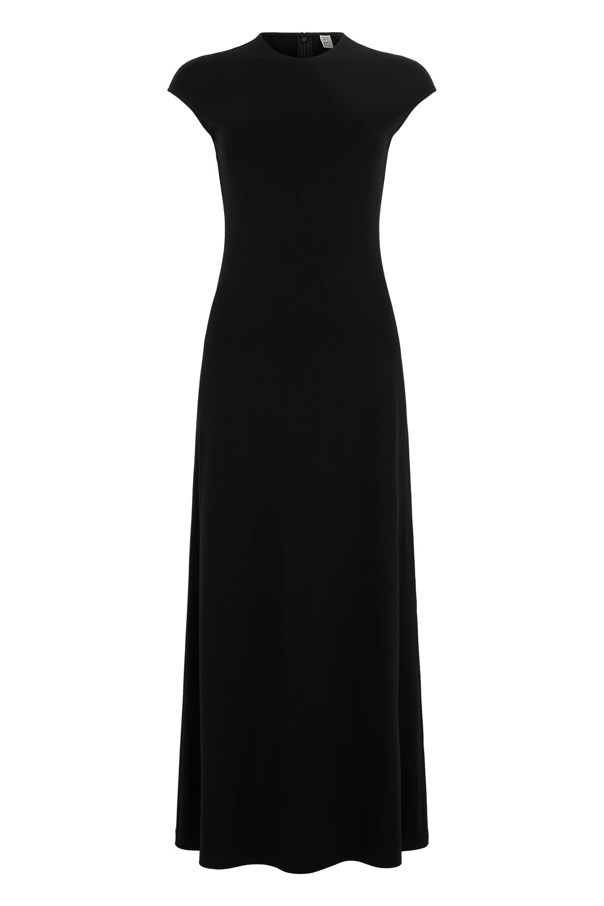 Totême Long dress with short sleeves