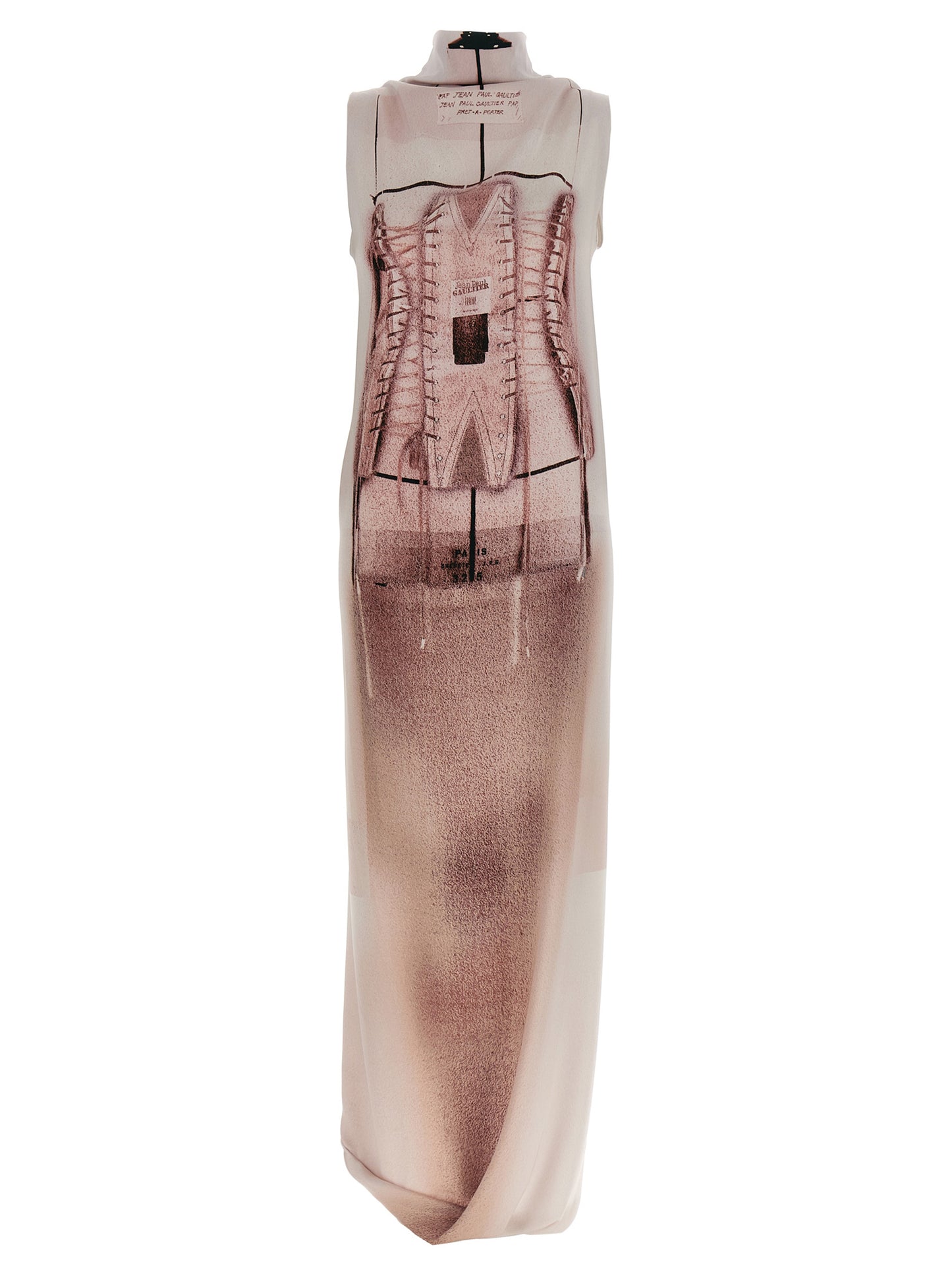 'The Draped Trompe-L’Œil Corset' dress Dresses