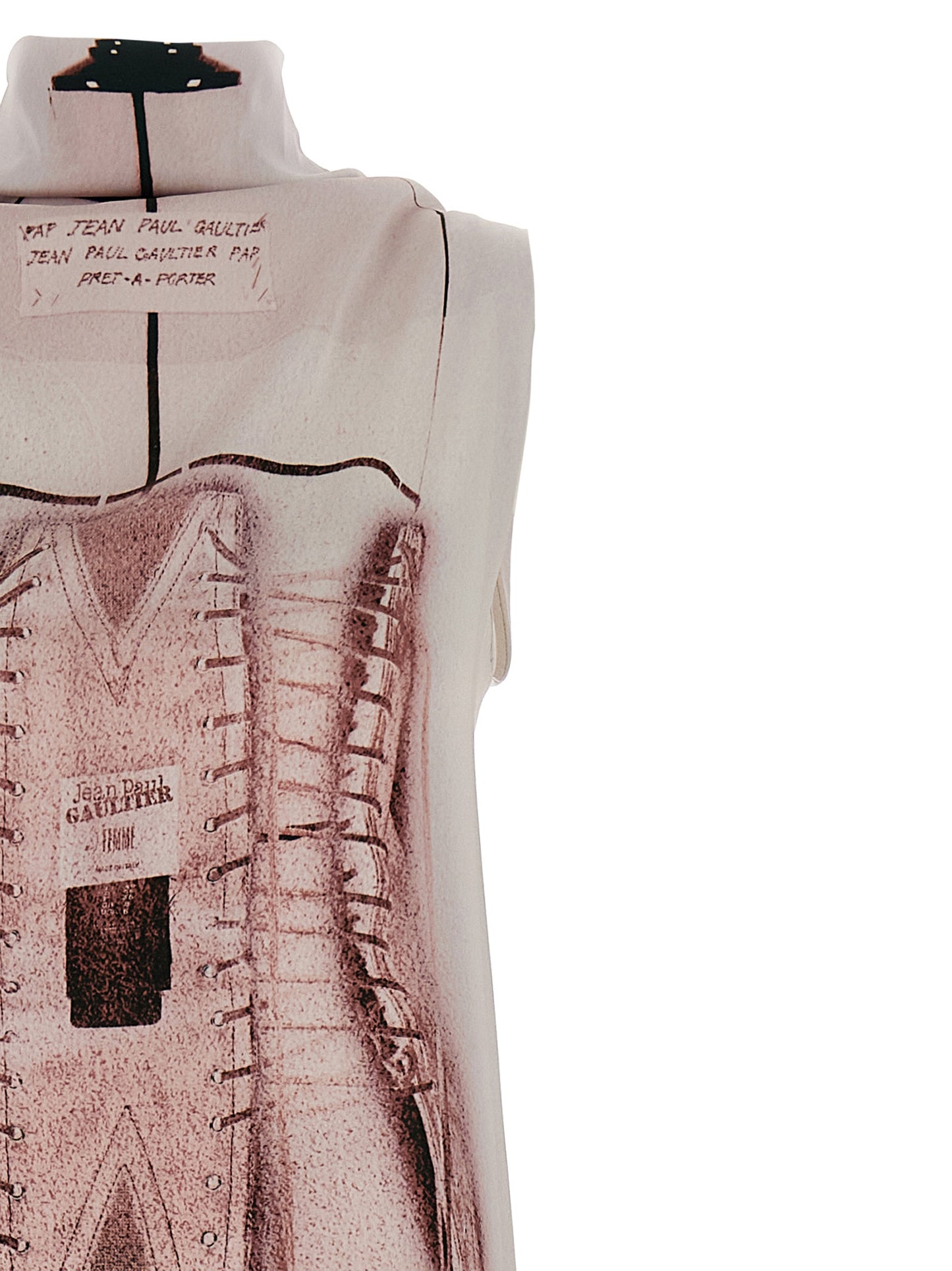 'The Draped Trompe-L’Œil Corset' dress Dresses