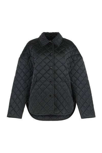 Totême Quilted jacket with collar