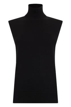 Totême Sweater without sleeves with high collar