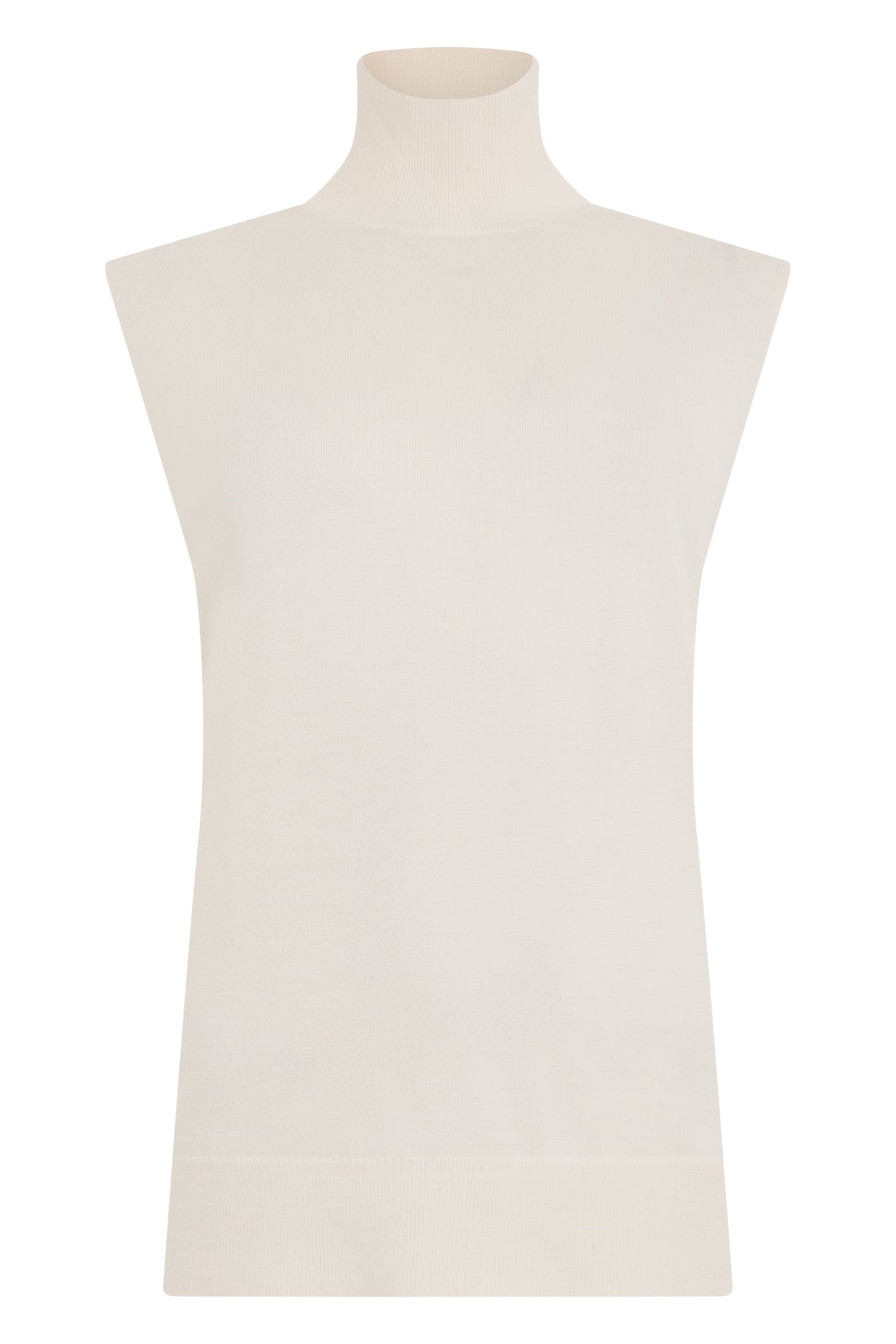 Totême High collar sleeveless sweater