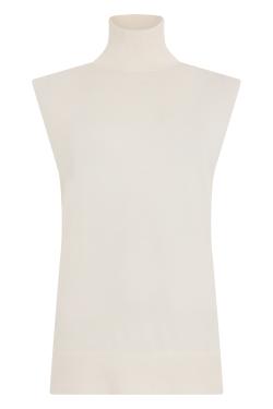 Totême High collar sleeveless sweater