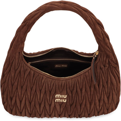 Miu Miu Wander bag in suede