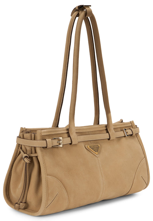 Elegant beige bag with comfortable shoulder strap BAGS