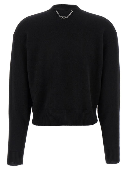 Trompe l'oeil cardigan sweater Sweater, cardigans