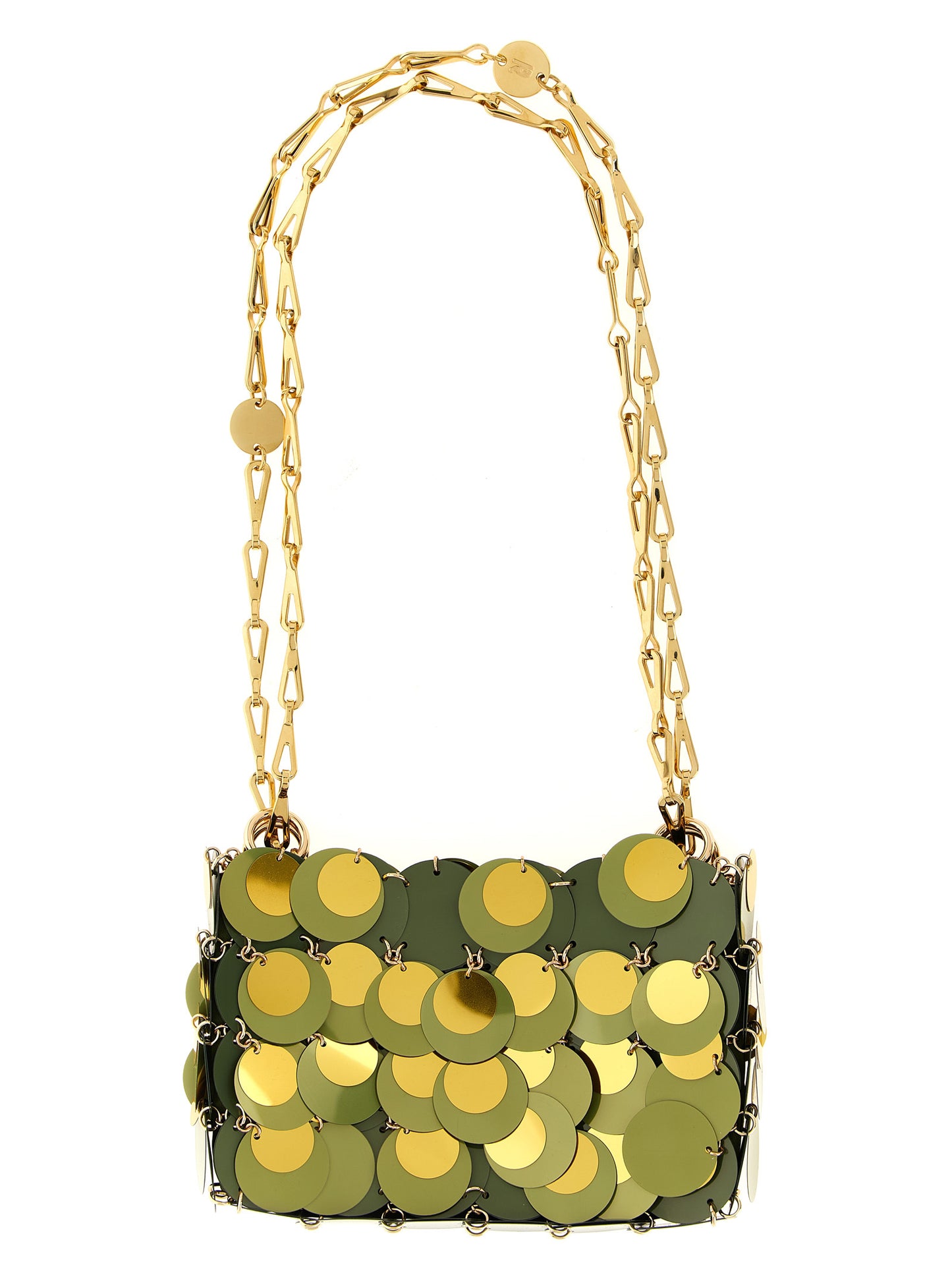 'Kaki Sparkle Nano' shoulder bag Shoulder bags