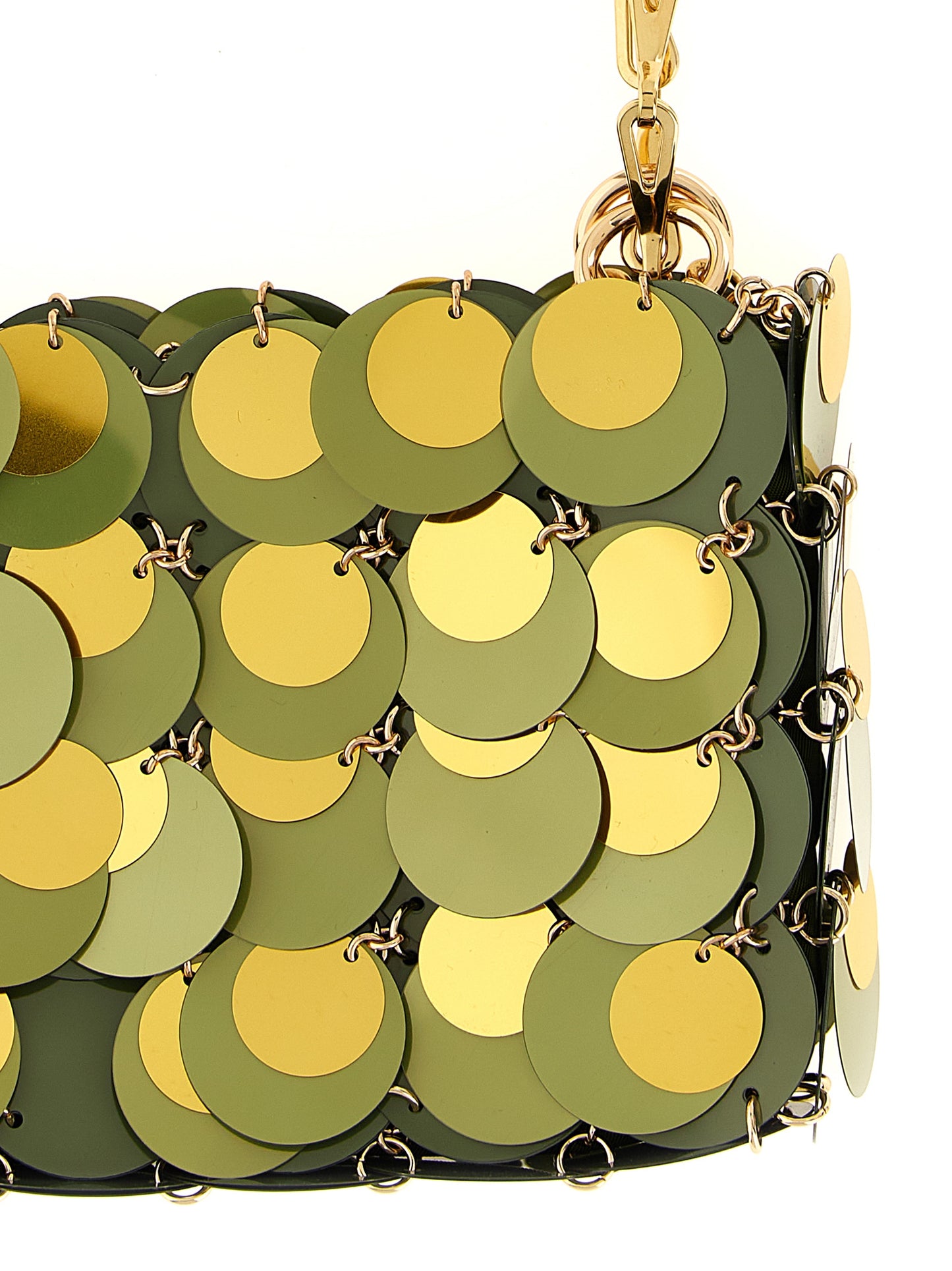'Kaki Sparkle Nano' shoulder bag Shoulder bags