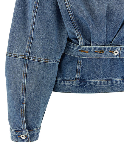 'La Veste De-Nimes' jacket  Down jacket, Parka, Casual jackets