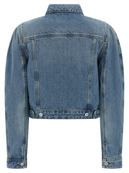 'La Veste de-Nimes Ovalo' jacket  Down jacket, Parka, Casual jackets