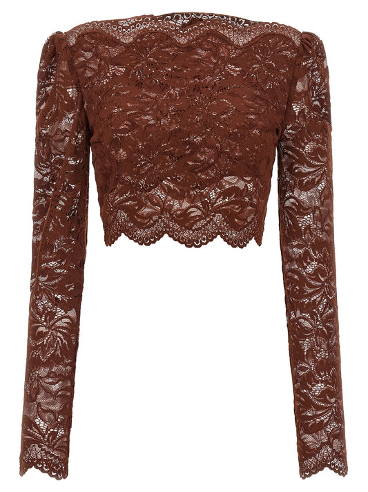 Lace crop top Tops