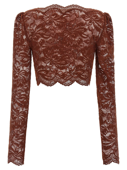 Lace crop top Tops