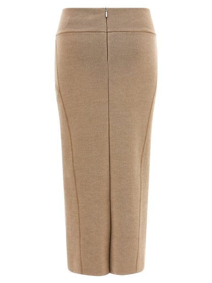 'La Jupe Maille Doppio' skirt Skirts