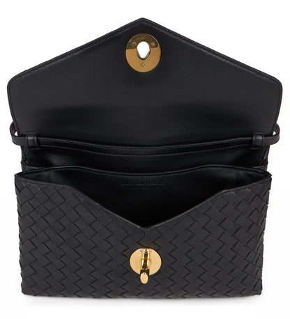 Knot lock in leather RTW