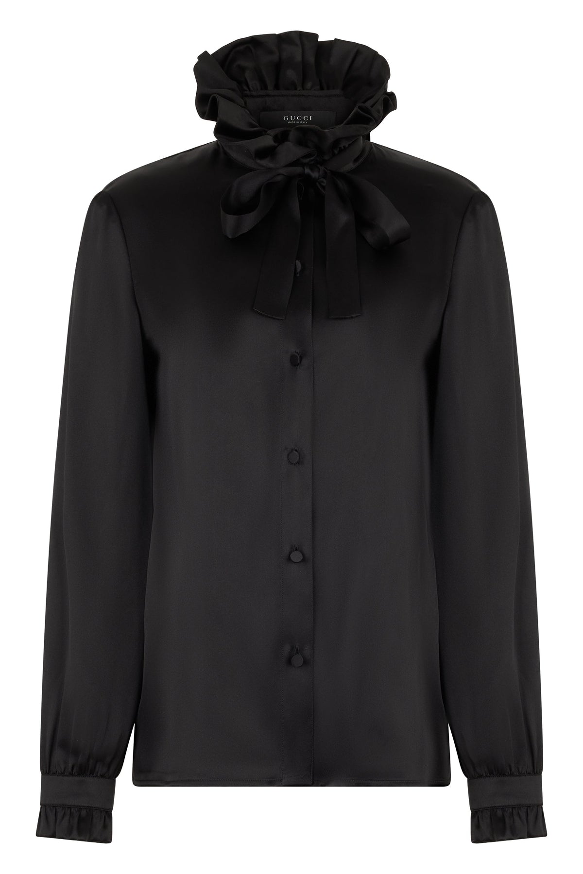 Silk blouse with bow RTW