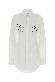 Jean Paul Gaultier Shirt with "needles jean paul gaultier" flock prin