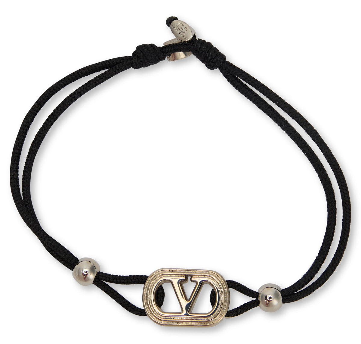 Bracelet with metallic logo RTW