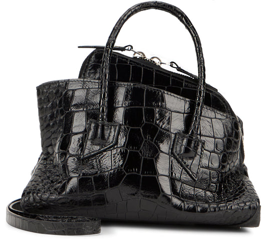 The Attico Handbag Mini walk in leather