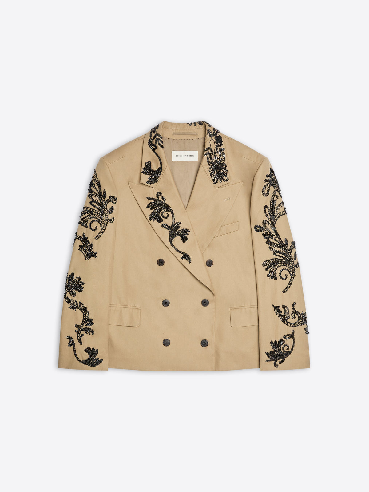 Dries Van Noten 01015-bosea emb 3103 w w jacket