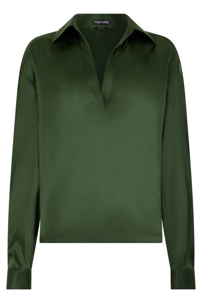 Silk Stretch Blouse RTW