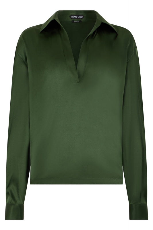 Silk Stretch Blouse RTW