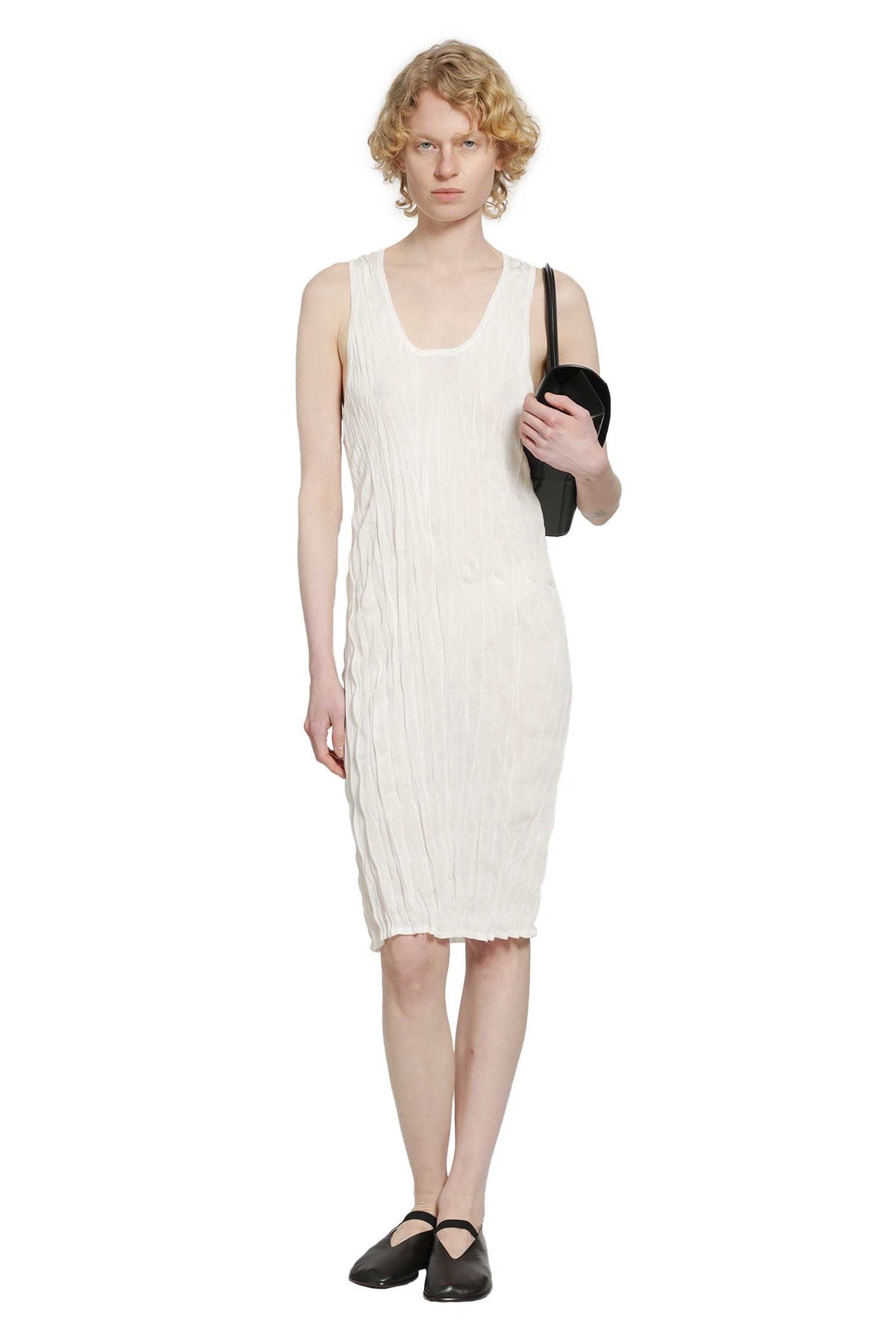 Toteme Crinkled knit tank dress
