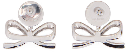 Earrings with bow and pearl RTW