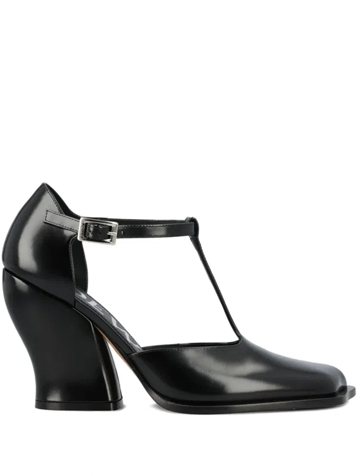 LOEWE Onda T-bar Pump 90 burgundy