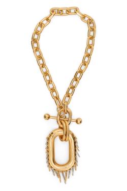 Rabanne Punk XL metal link necklace