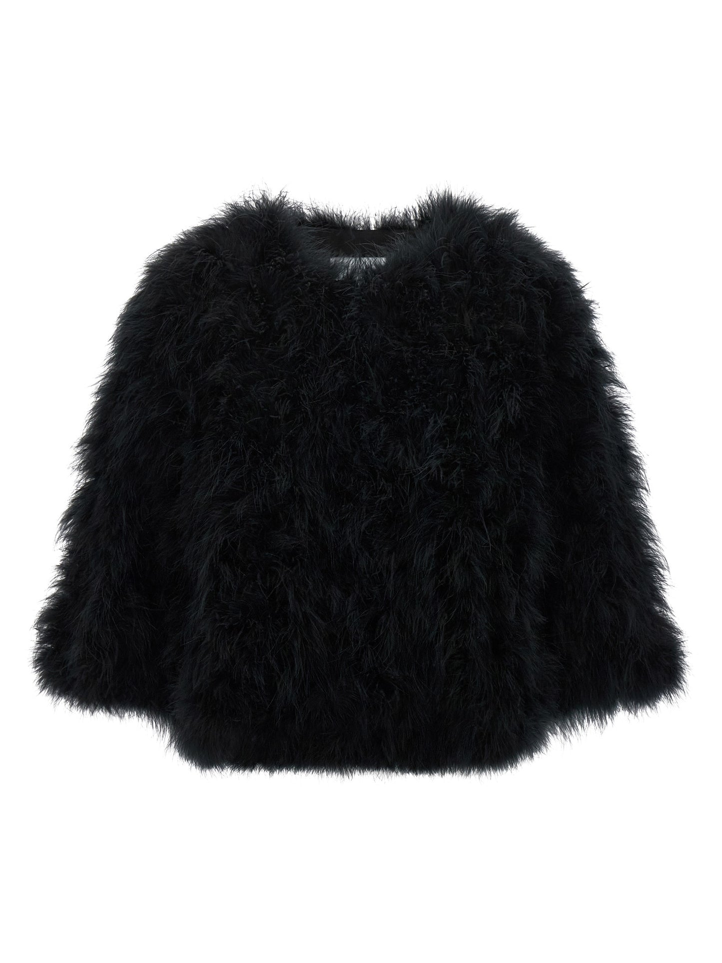 Feather jacket Fur