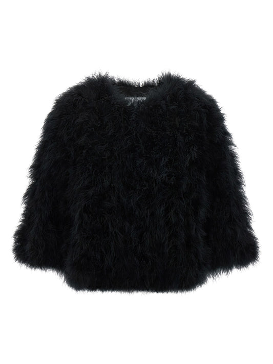Feather jacket Fur