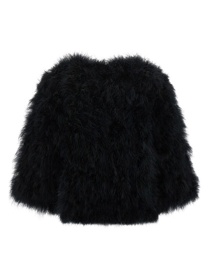 Feather jacket Fur