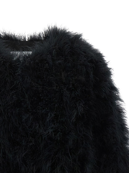 Feather jacket Fur