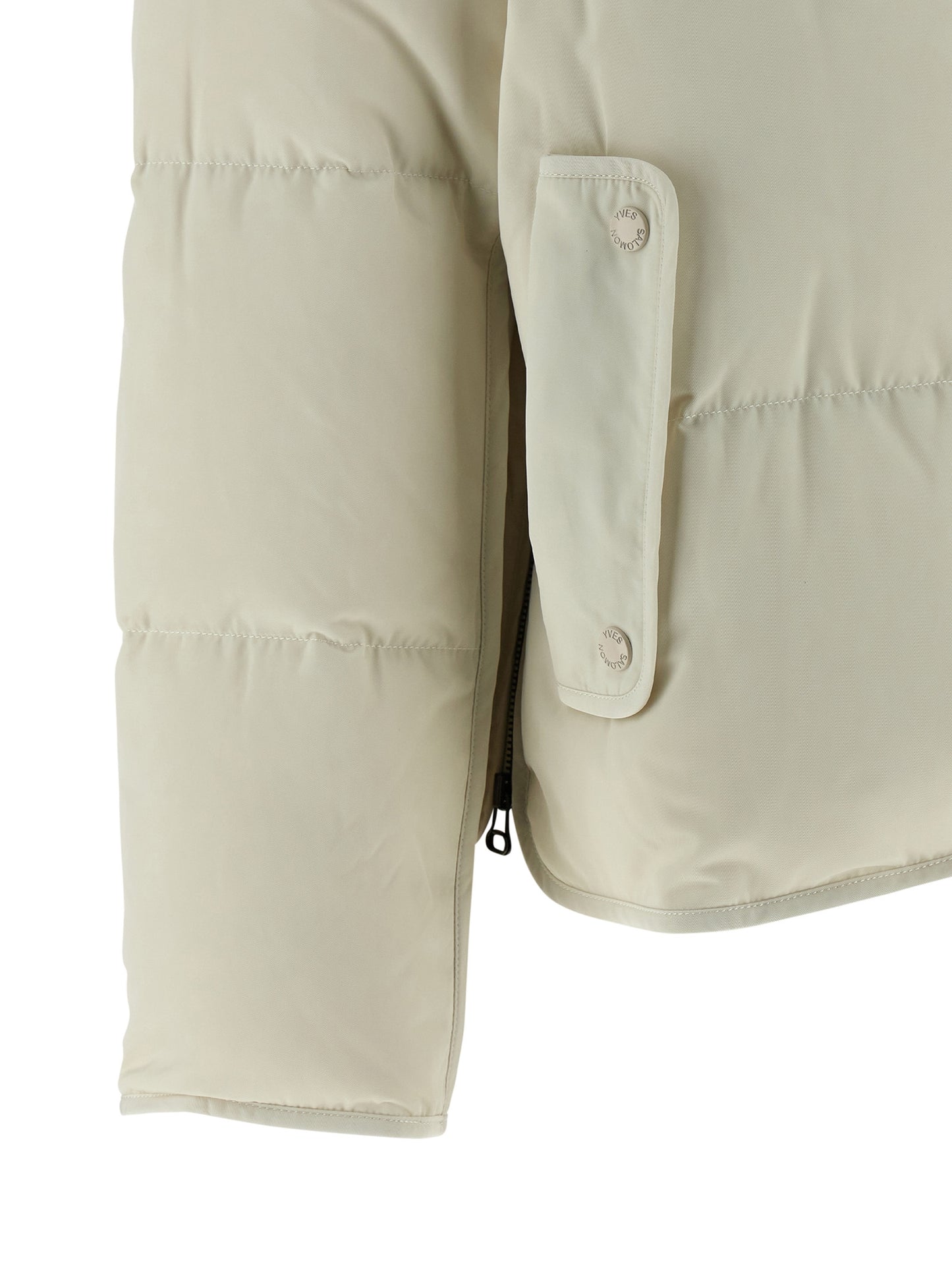 Fur insert cropped down jacket Down jacket, Parka, Casual jackets