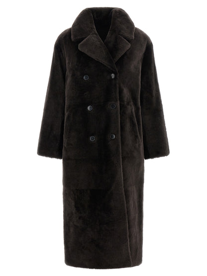 Shearling coat Fur