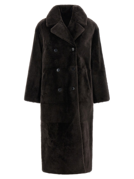 Shearling coat Fur