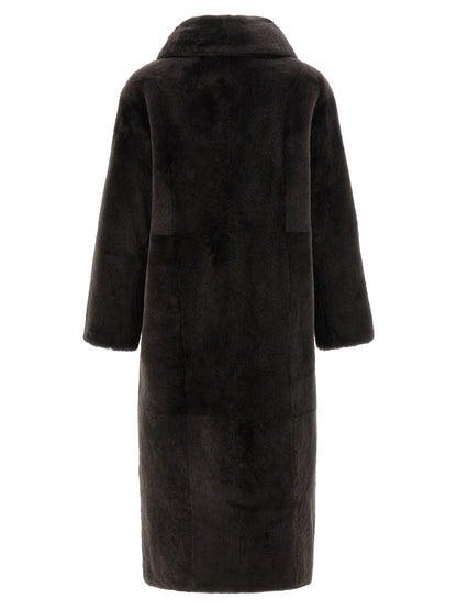 Shearling coat Fur