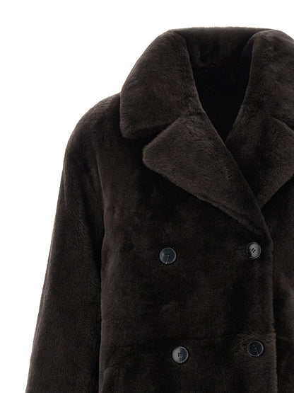 Shearling coat Fur