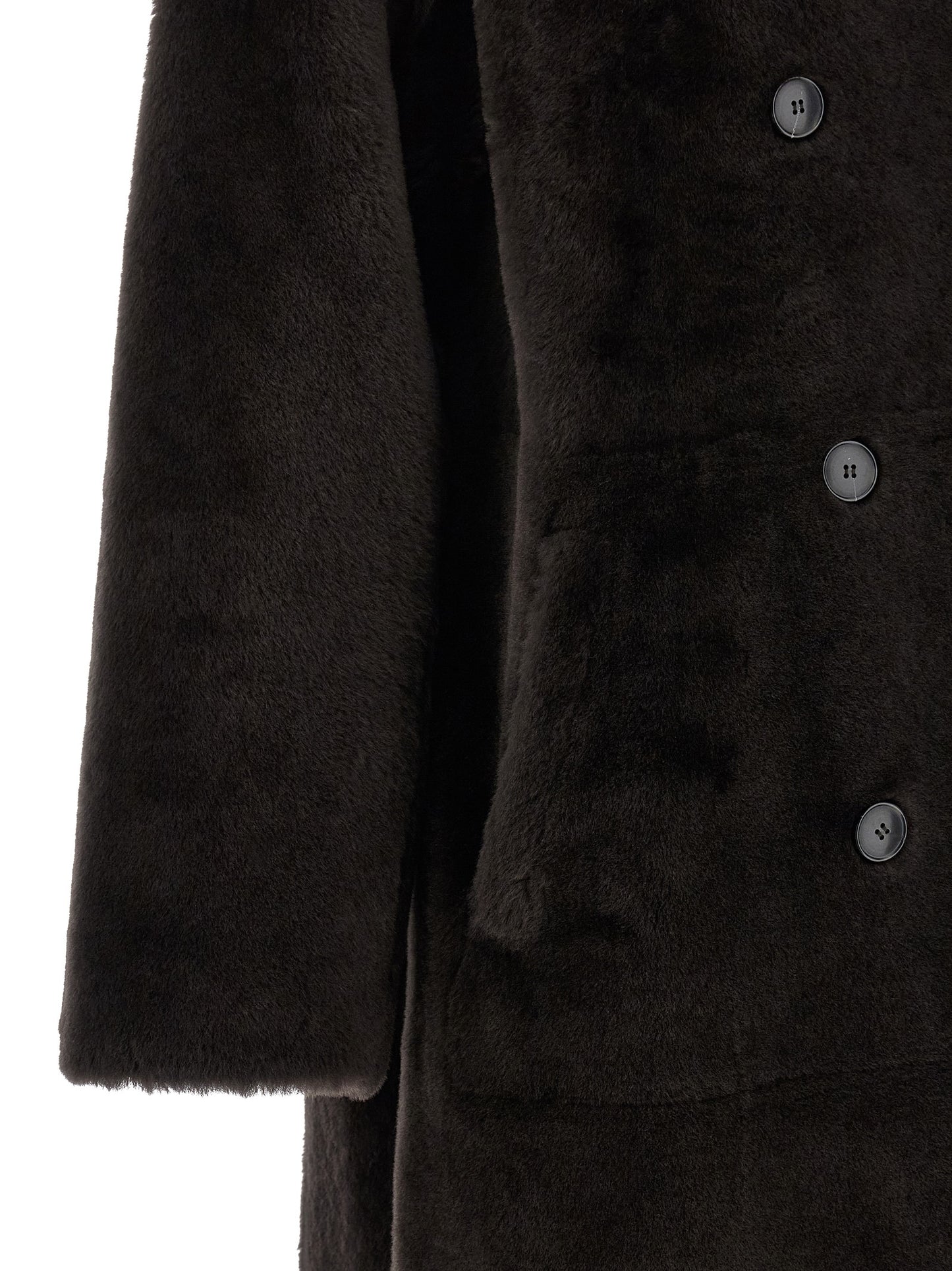 Shearling coat Fur