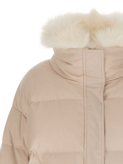 Down jacket with mittens Down jacket, Parka, Casual jackets