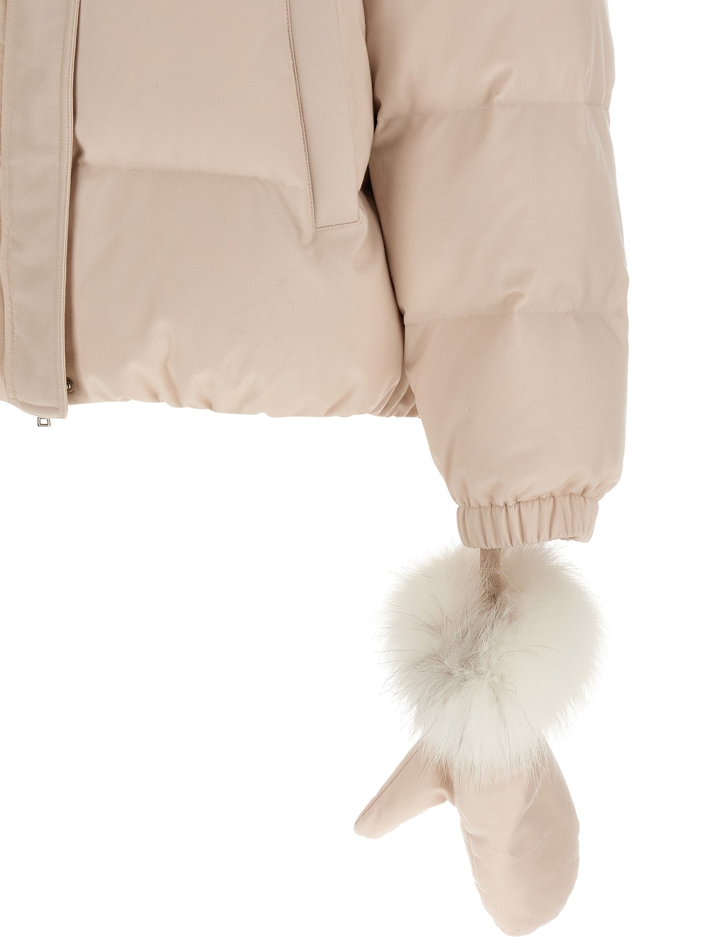 Down jacket with mittens Down jacket, Parka, Casual jackets
